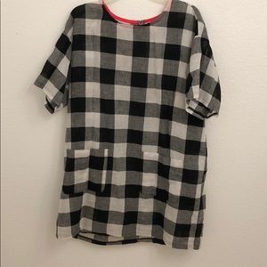 Plaid dress from urban outfitters.